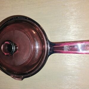 Pyrex/Corning Ware Glass Saucepan with Lid